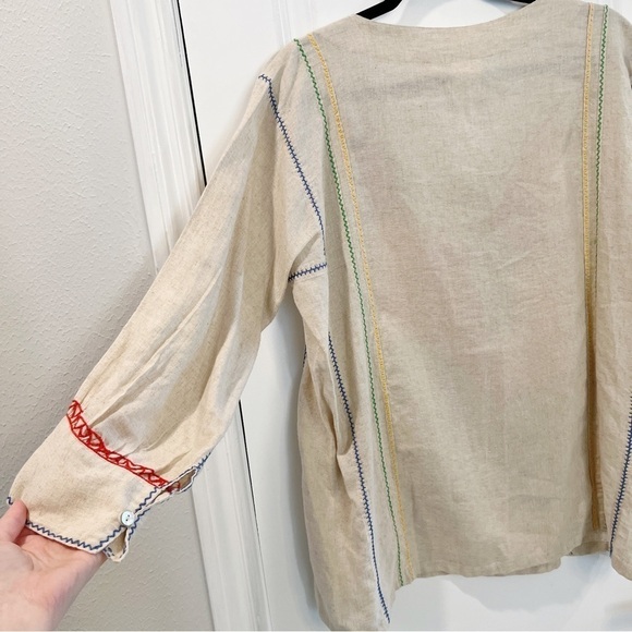Sister Mary - Gloria Top in Natural Sz XS NWT - Picture 6 of 10